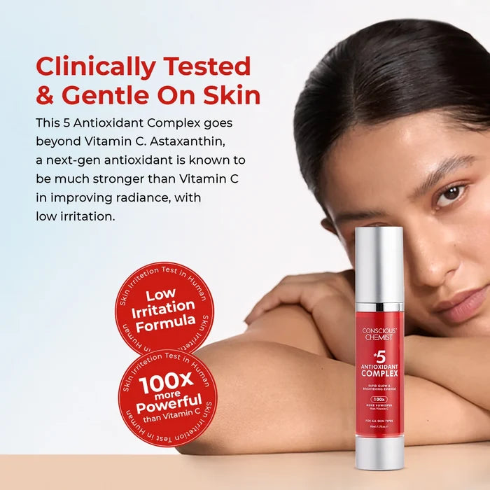 5 Antioxidant Skin Brightening Serum | 50 ml | Best Deal