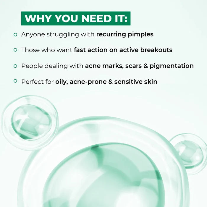 Acne Care Duo | Spot Corrector Gel + Microneedle Patches for Fast Healing & Scar-Free Skin