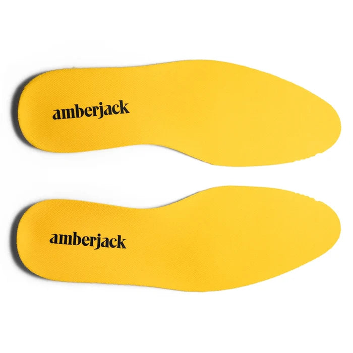 amberjack insole pair top down view
