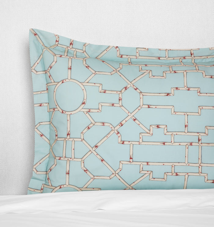 Baldwin Bamboo decorative pillow sham
