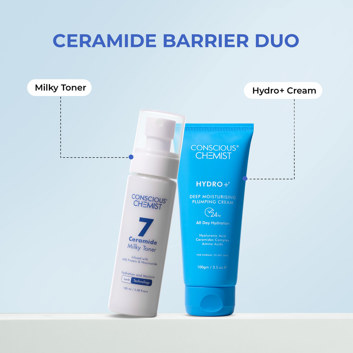 Barrier Repair & Hydration Duo | Milky Toner & Moisturizer | Combo
