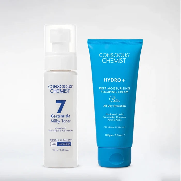 Barrier Repair & Hydration Duo | Milky Toner & Moisturizer | flat 50