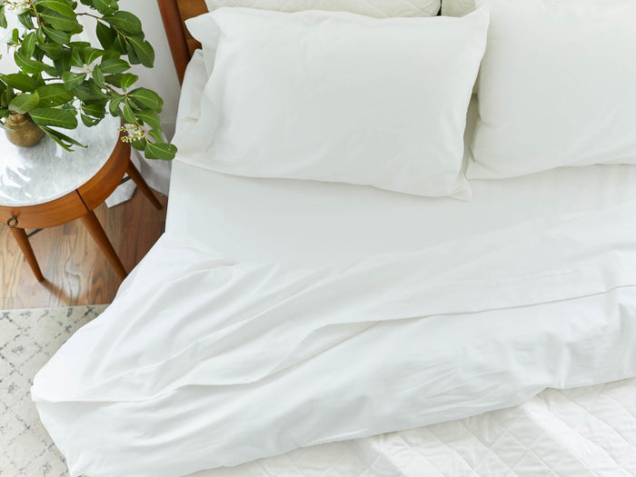 Basic Single Flat Sheets - White
