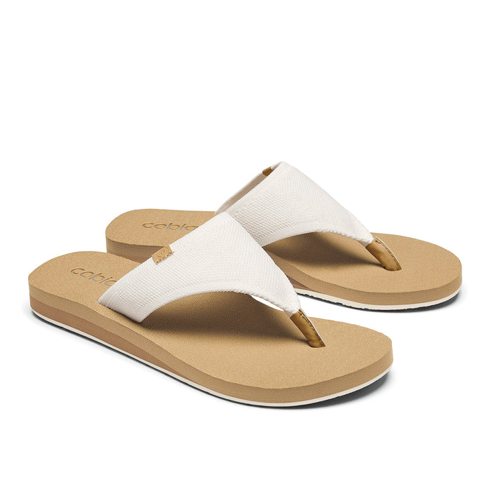Cobian Bermuda Bounce Cream 3 Quarter Pair View #color_cream