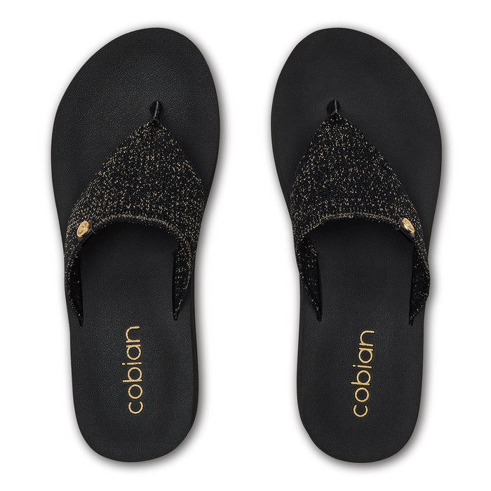 Cobian Bermuda High Black Top View #color_black
