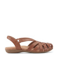 Berri Woven Casual Round Toe Slip-on Sandals