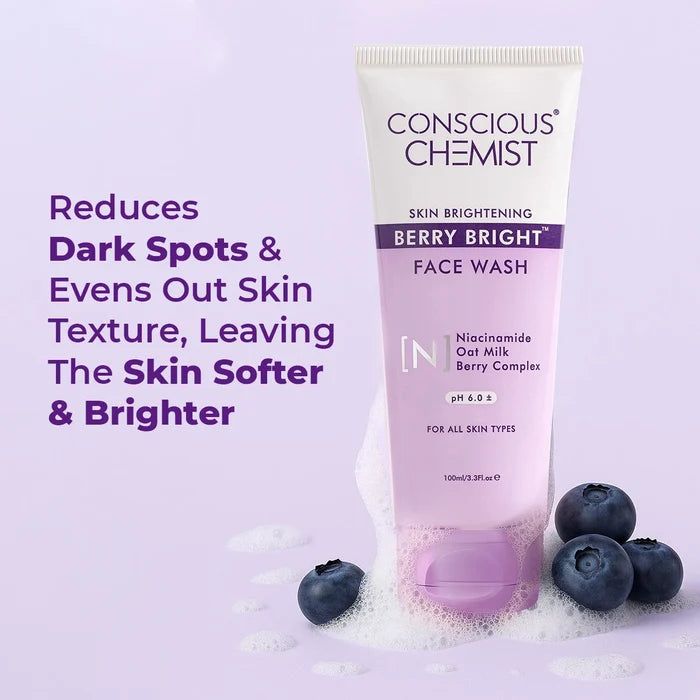 Berry Bright Face Wash( Pack Of Two) | 2x100 ML | Best Deal
