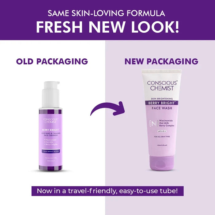 Berry Bright Face Wash( Pack Of Two) | 2x100 ML | Best Deal