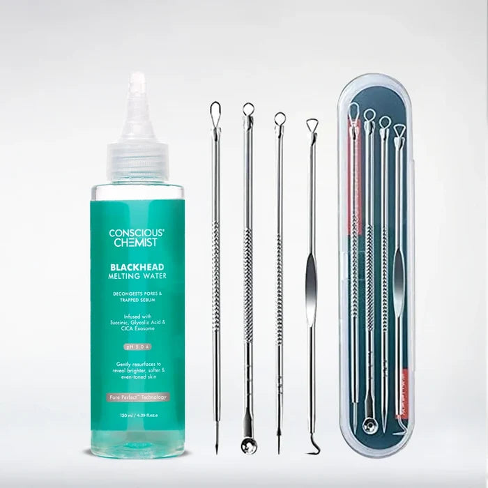 Blackhead Melting Water + Toolkit |  130 ml + 1  Nos. | Super Saver Sale