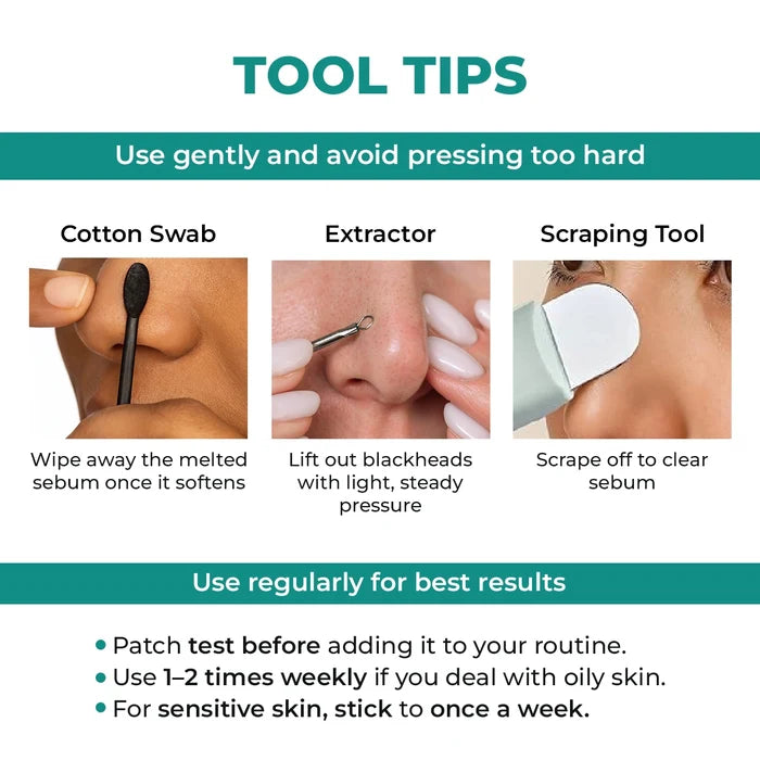 Blackhead Melting Water + Toolkit |  130 ml + 1  Nos. | Super Saver Sale