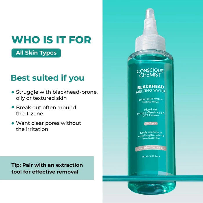 Blackhead Melting Water + Toolkit |  130 ml + 1  Nos. | Super Saver Sale