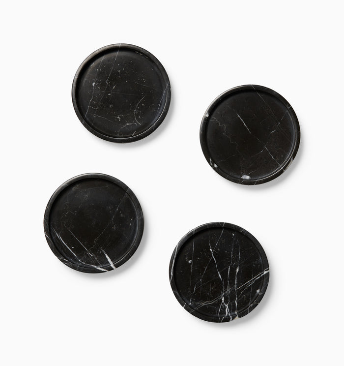 Calanna black coasters