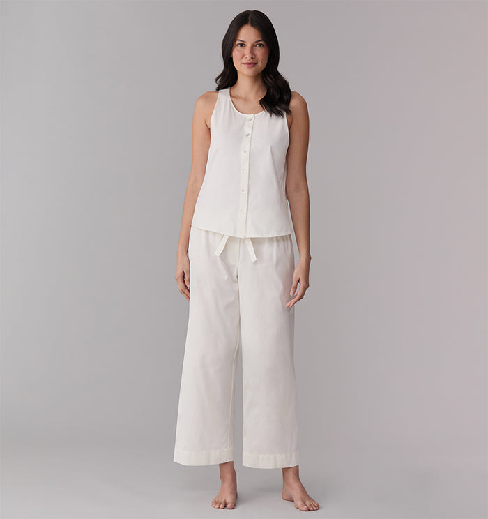 Caricia Buttoned Tank Top