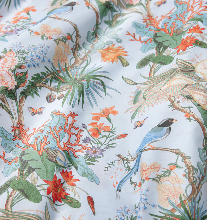Cinque Terra bed linens close up fabric texture