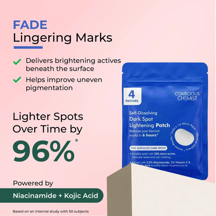 Dark Spot Corrector Duo | Microneedle Patch & Pigmentation Cream | Combo