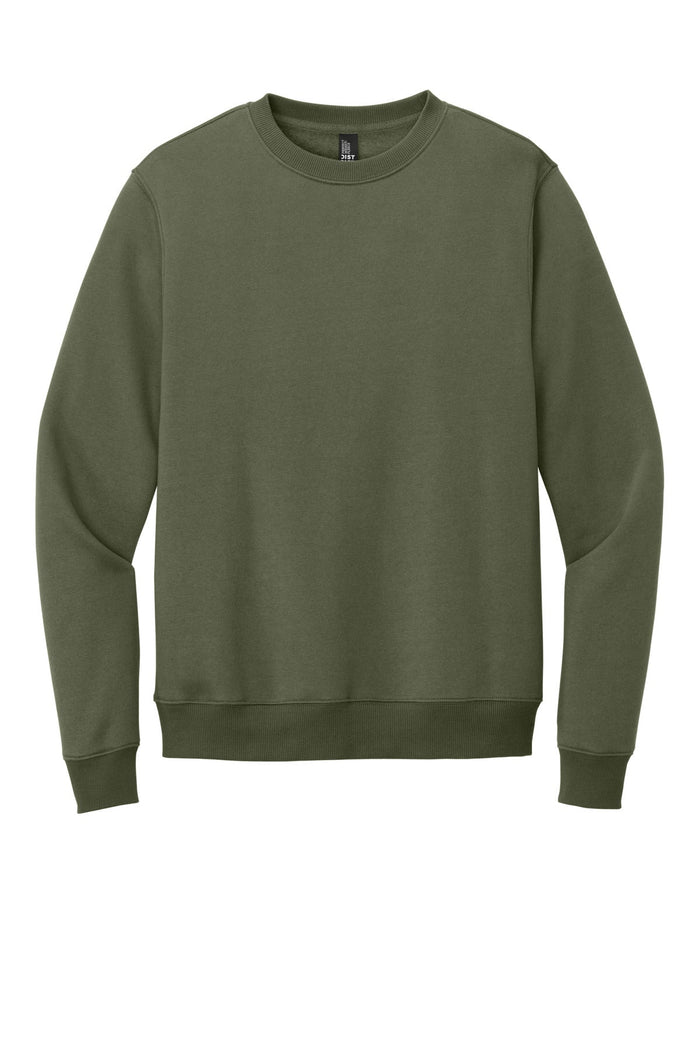District DT1106 Perfect Weight Fleece Crew