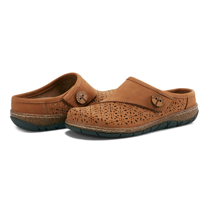 Erinn Round Toe Casual Slip-on Flat Clogs