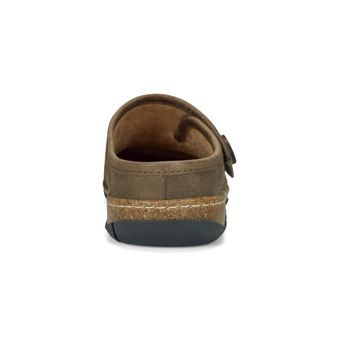 Ezra Round Toe Casual Slip-on Flat Clogs