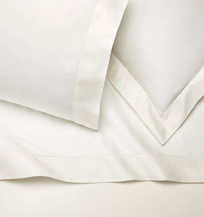 Fiona Ivory sham, flat sheet & pillowcase