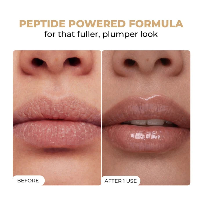 Glossy Peptide Lip Balm (Pack Of 2) | Vanilla | 12 Hrs Hydration  | Super Saver Sale