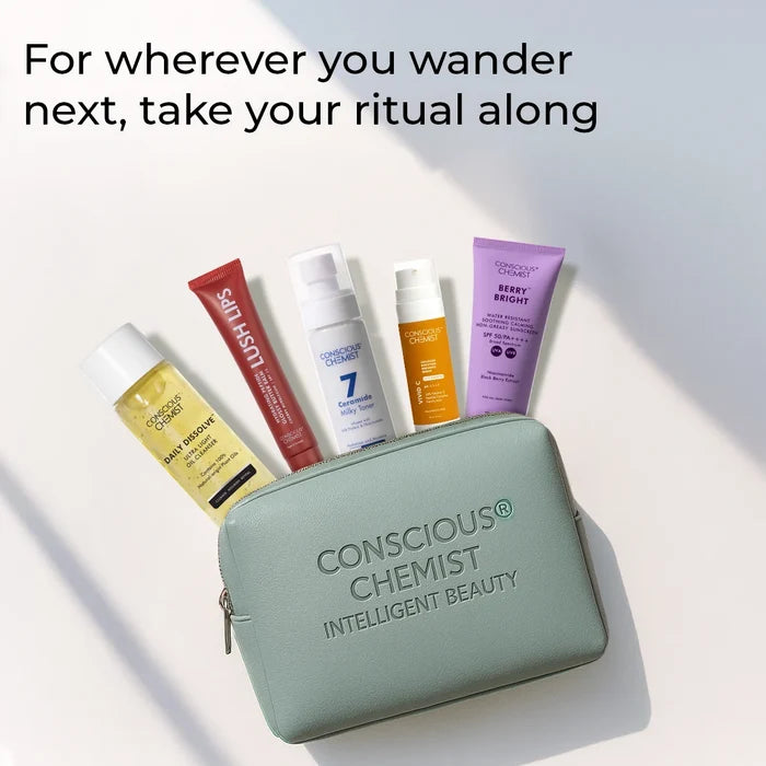 Good-To-Go Travel Pouch | Faux Leather | Special Offer