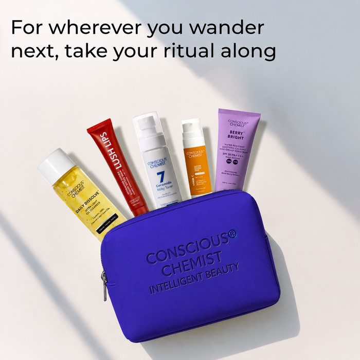 Good-To-Go Travel Pouch | Faux Leather | Super Saver Sale