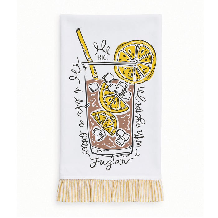 Heirloom Tea Towel - Tea with My Sugar