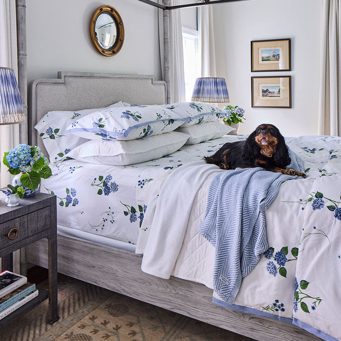 Hydrangea Print Pillow Sham