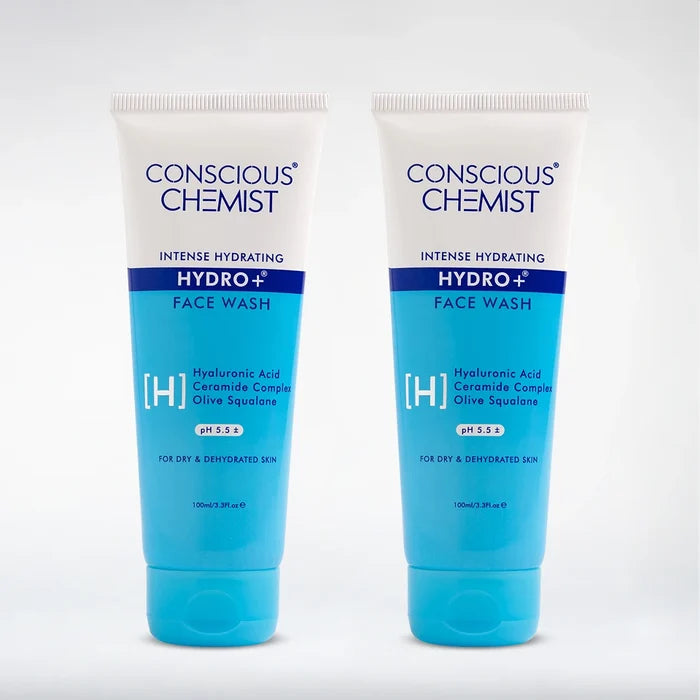 Hydro+ Face Wash( Pack Of Two) | Hyaluronic Acid & Ceramides | Super Saver Sale
