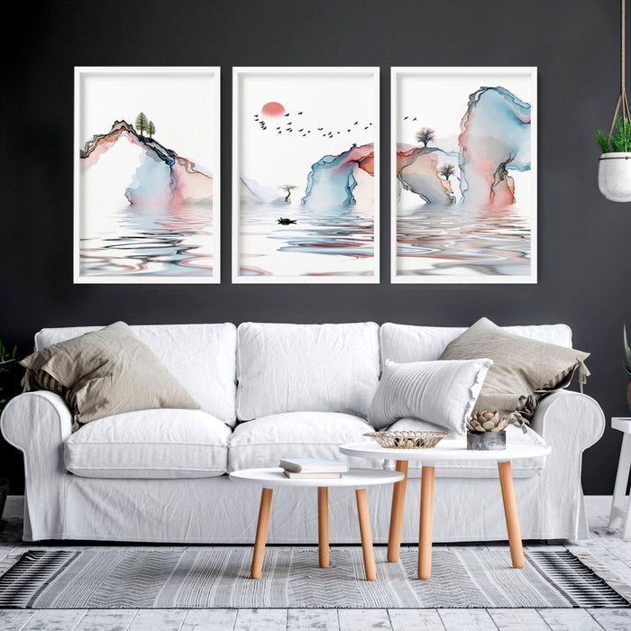 Japan print | set of 3 framed wall art