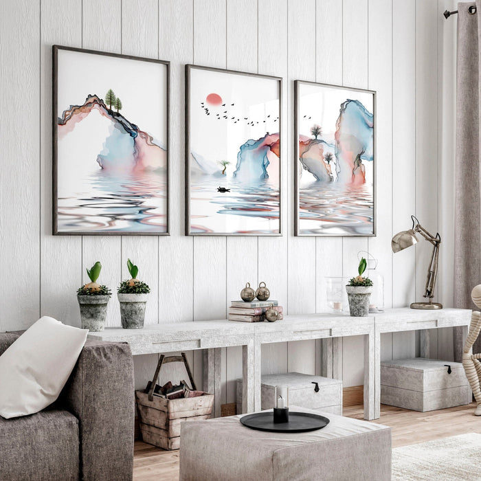 Japan print | set of 3 framed wall art