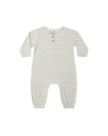 Long Sleeve Pocket Jumpsuit Laurel Stripe
