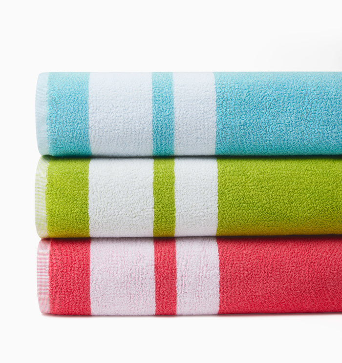 Mareta beach towel stack clearwater, kiwi, coral