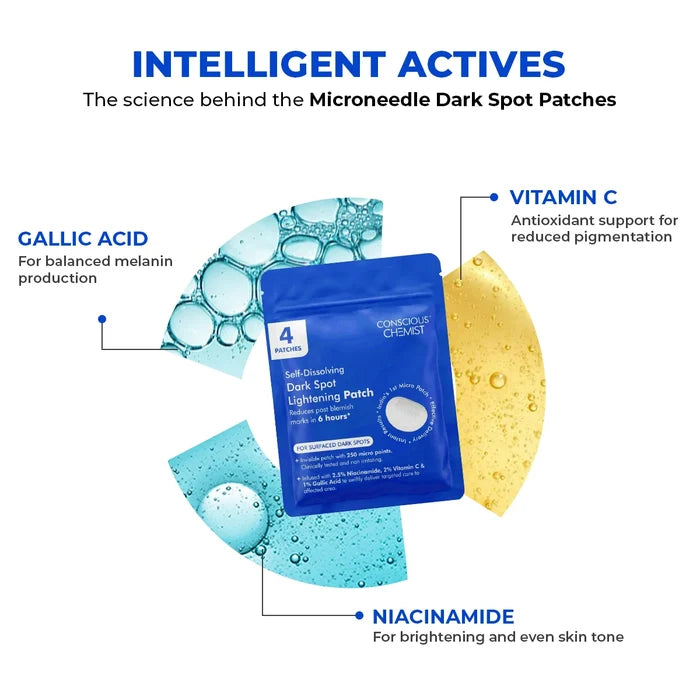 Microneedle Patch For Dark Spot Removal | 4 Patches | Best Deal