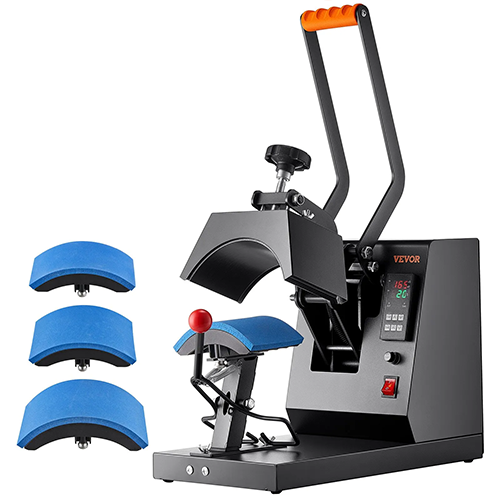 Ninja Vevor 4-in-1 Cap Heat Press 8.5" x 4"