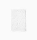 Oasi white hand towel folded