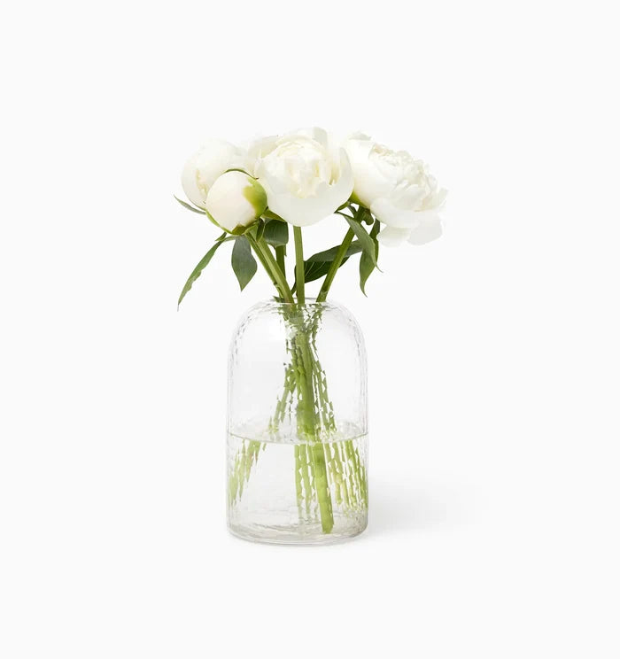 Oculus vase in clear