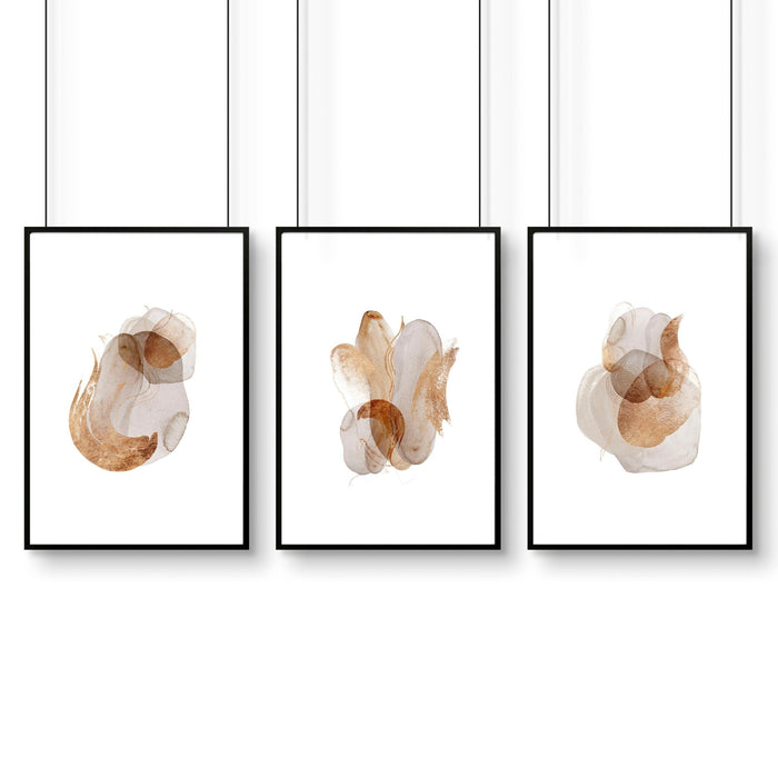 Office wall picture | set of 3 framed wall art