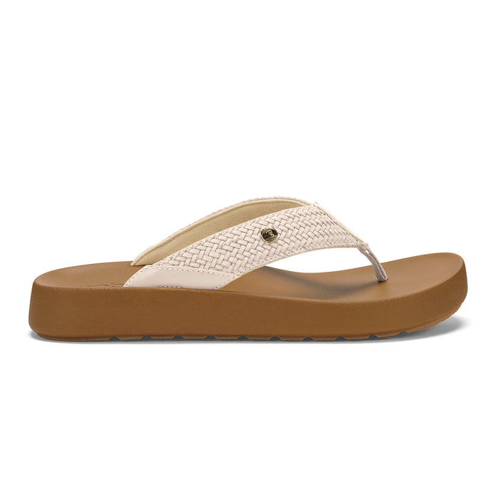 Cobian Palmilla Cream Profile View #color_cream
