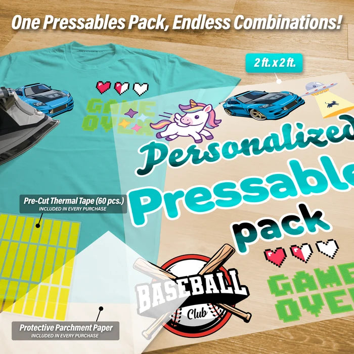 Personalized Pressables Pack