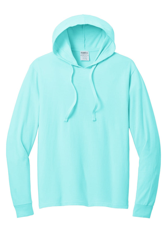 Port & Co PC099H Beach Wash Garment-Dyed Pullover Hooded Tee