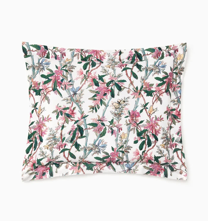 Ramaglia floral blush sham