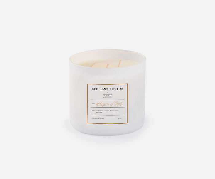 Red Land Cotton Harvest Candle