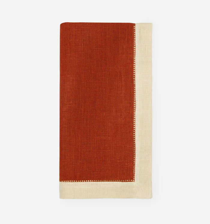 PAPRIKA/STONE / DINNER NAPKINS (SET OF 4)