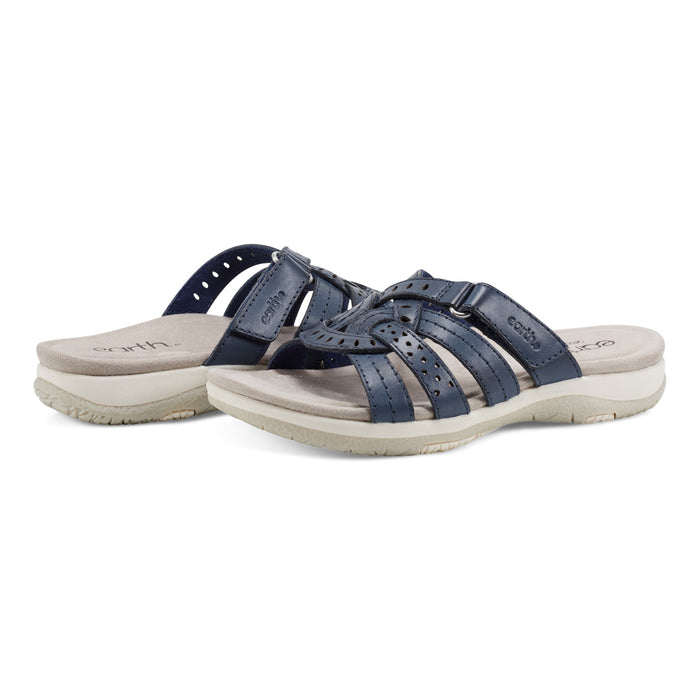 Sassoni Strappy Casual Slip-On Flat Sandals