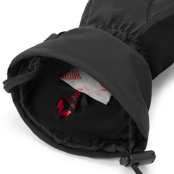 Scout 2.0 Leather DLX Mitts - Black
