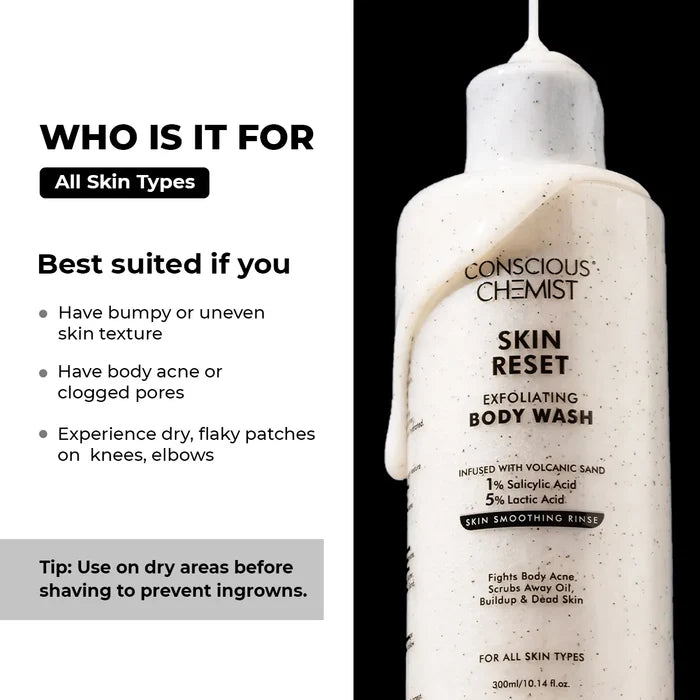 Skin Reset Exfoliating Bodywash | 300 ml | Pre-Access