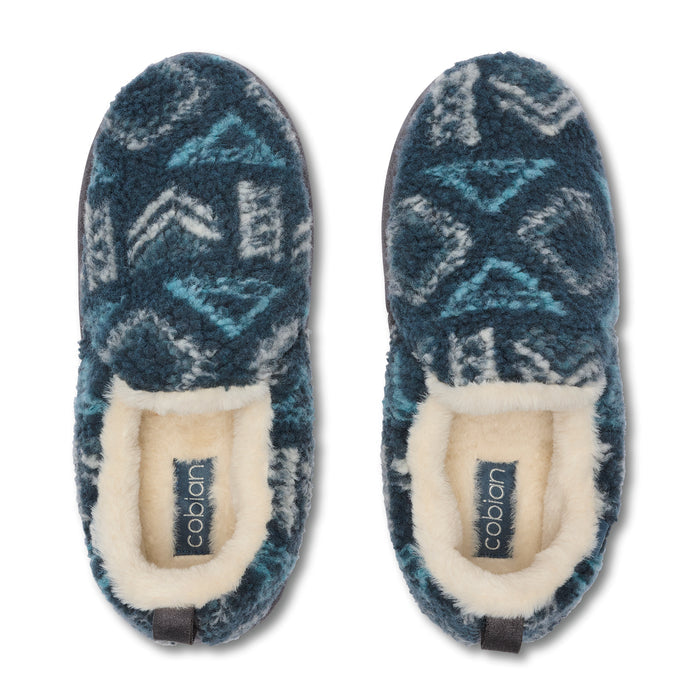 Cobian Sonora Moccasin Navy Top View #color_navy