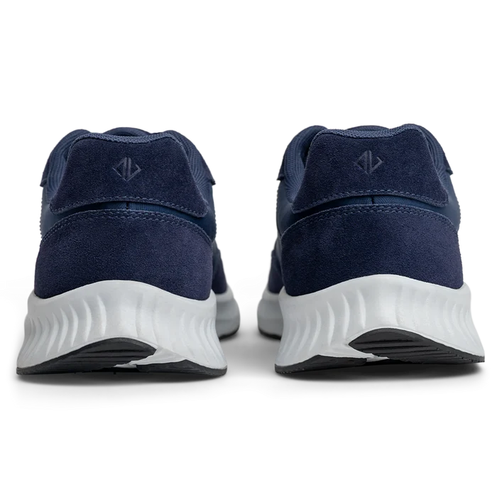 The Axis in Cobalt Suede by Amberjack - Back View