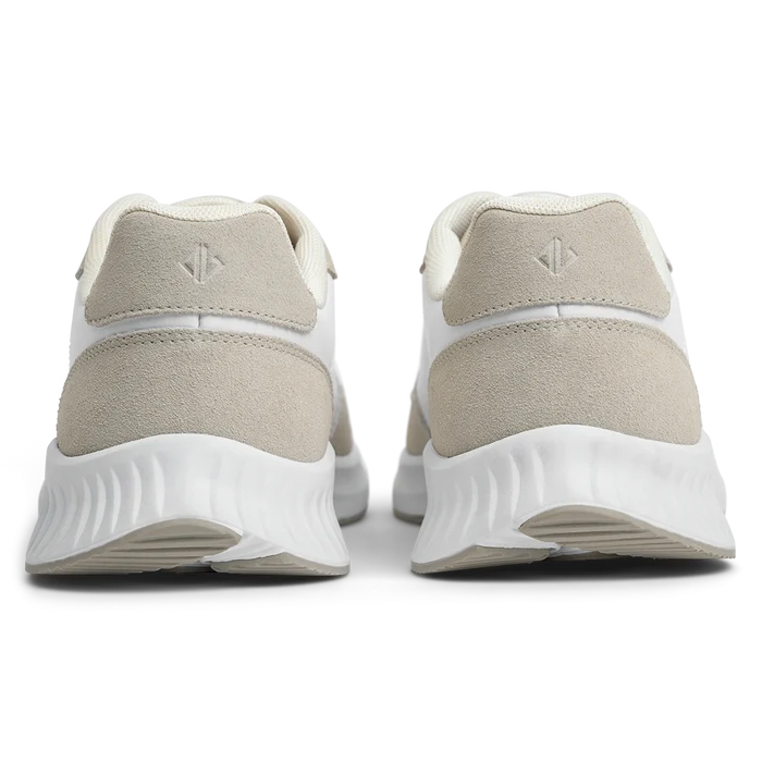 The Axis in Ivory Suede by Amberjack - Back View